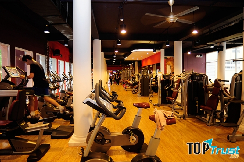 Những trang thiết bj hiện đại của NShape Fitness Nguyễn Chí Thanh