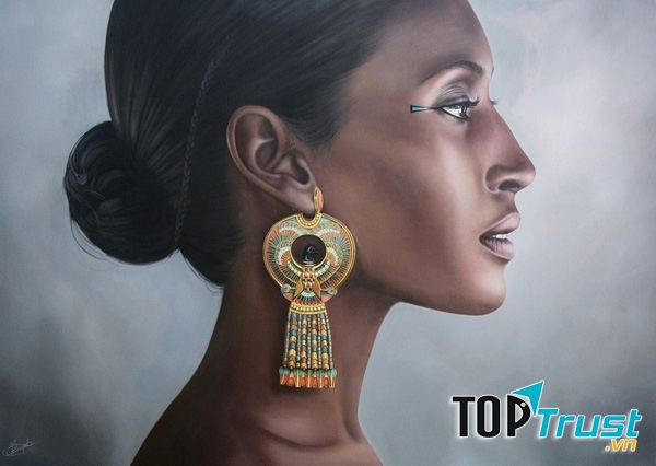 Tranh miêu tả Nữ hoàng Hatshepsut