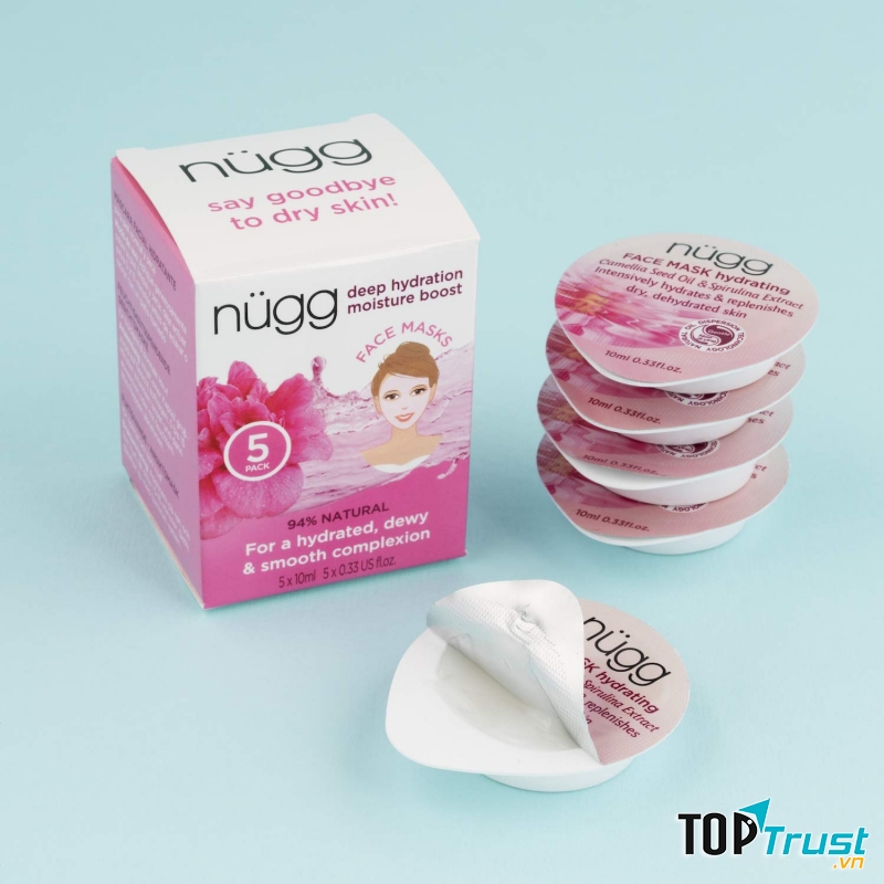 Nugg Deep Hydration Moisture Boost Face Mask sẽ giúp bạn tăng cường hàng rào bảo vệ để chống lại tác nhân gây hại từ môi trường.
