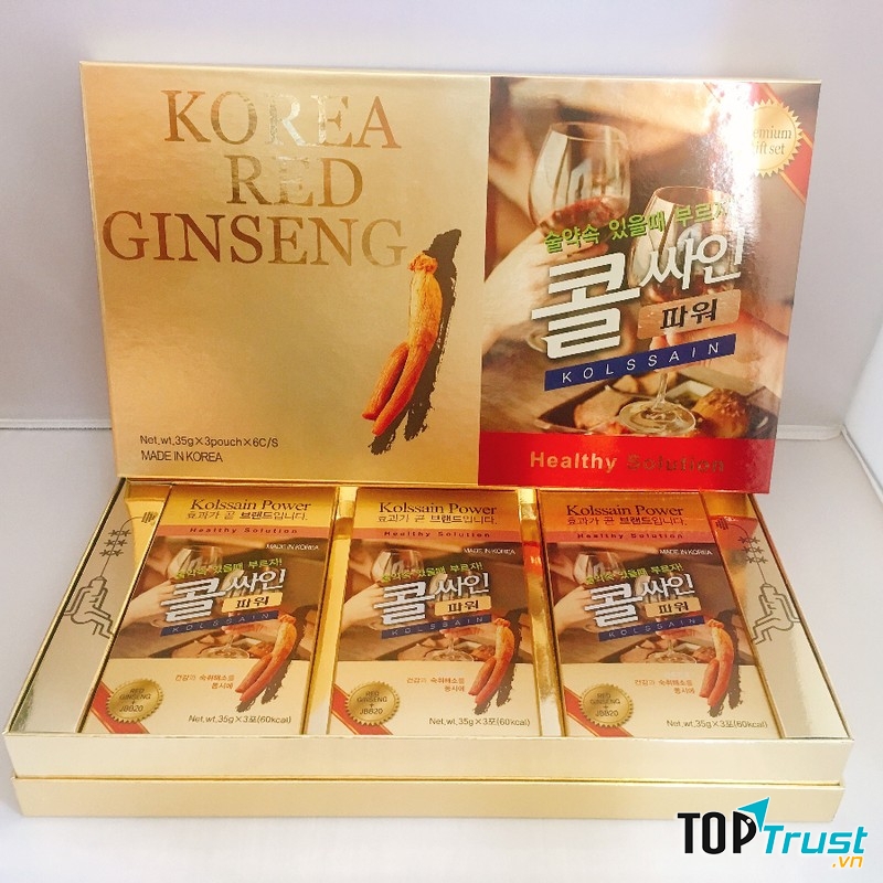 Nước bổ gan giải rượu bia Kolssain Power Hàn Quốc