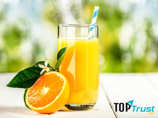 Nước cam giúp thanh nhiệt cơ thể rất tốt
