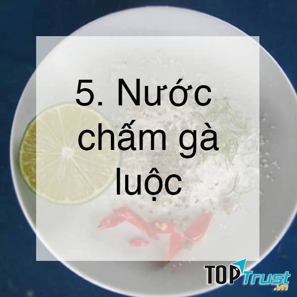 Nước chấm gà luộc