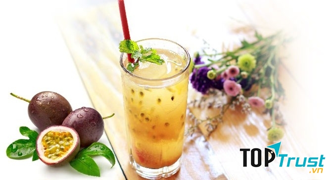 Nước chanh dây là loại quả chứa nhiều vitamin A và vitamin C