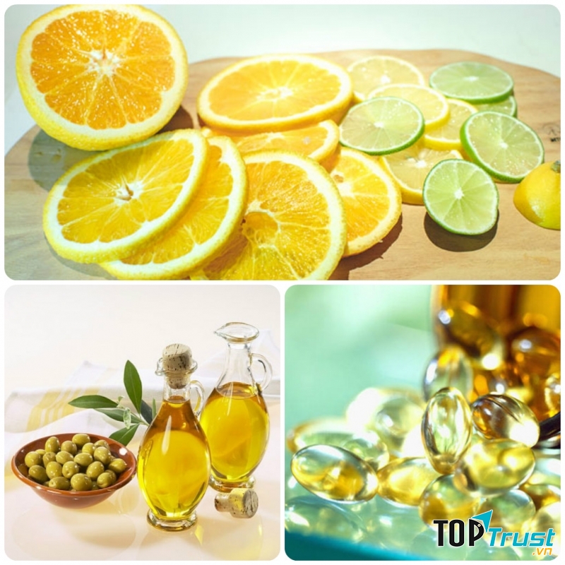 Trị rạn da bằng nước cốt chanh, dầu ô liu và vitamin E