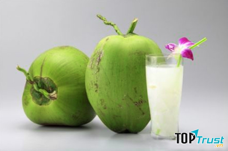 Nước dừa tốt cho cơ thể