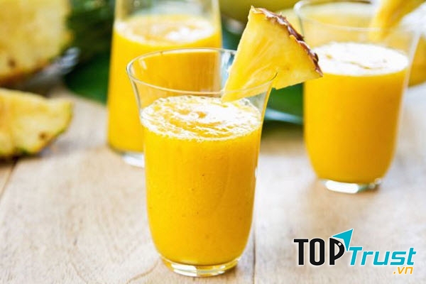 Nước dứa có tác dụng chống oxy hóa hiệu quả
