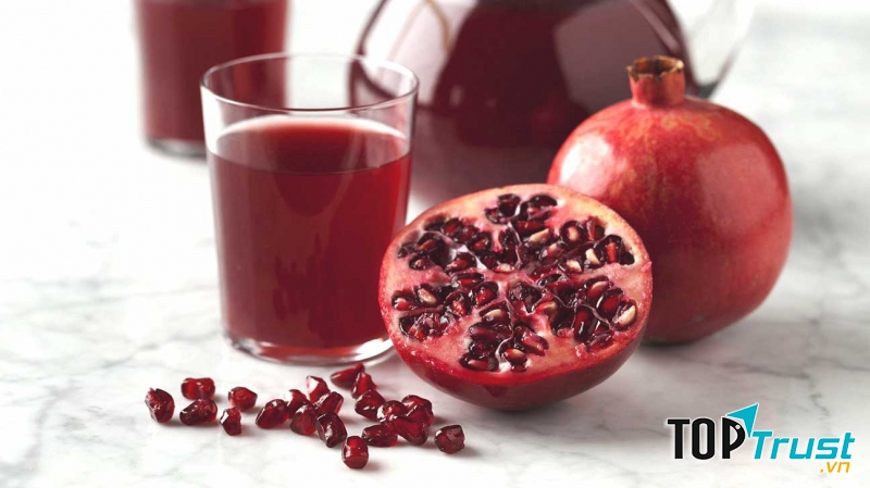 Nước ép lựu tốt cho tiêu hóa