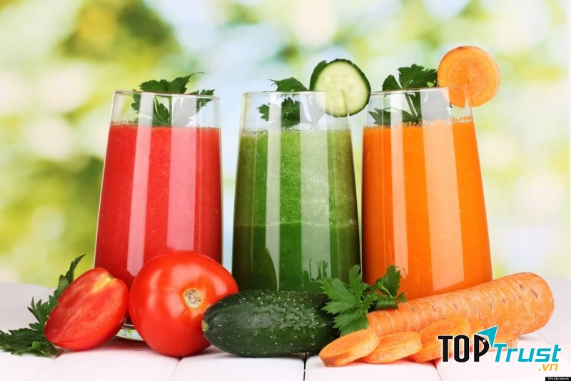 Nước trái cây bổ sung vitamin