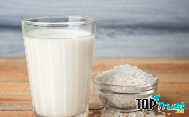 Sữa gạo gọi sữa mẹ về vừa thơm ngon lại dễ uống