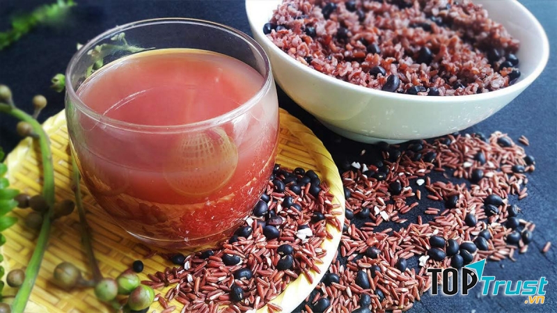Nước gạo lứt rang