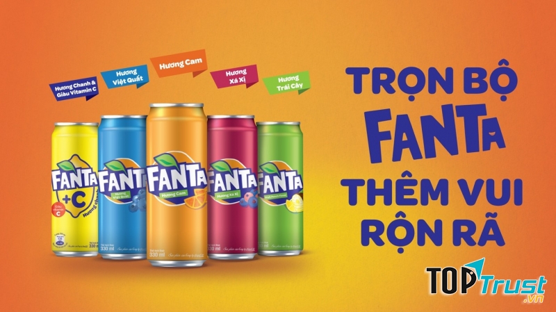 Nước Giải Khát Có Gas Fanta