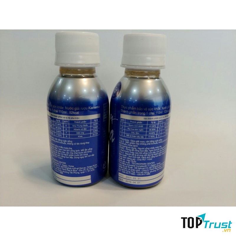 Nước giải rượu Karisma