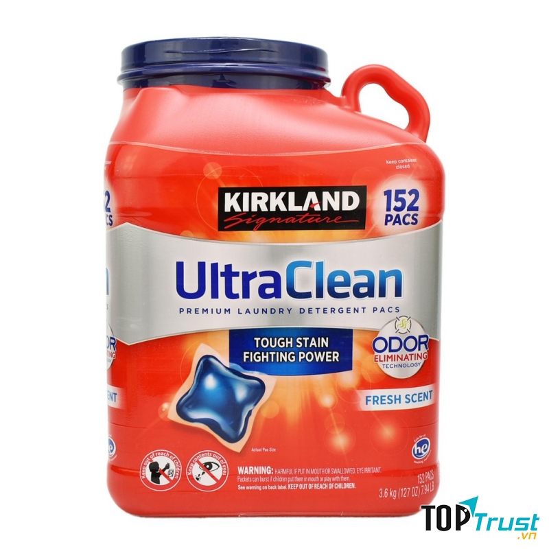 Dung dịch giặt xả Kirkland Ultra Clean