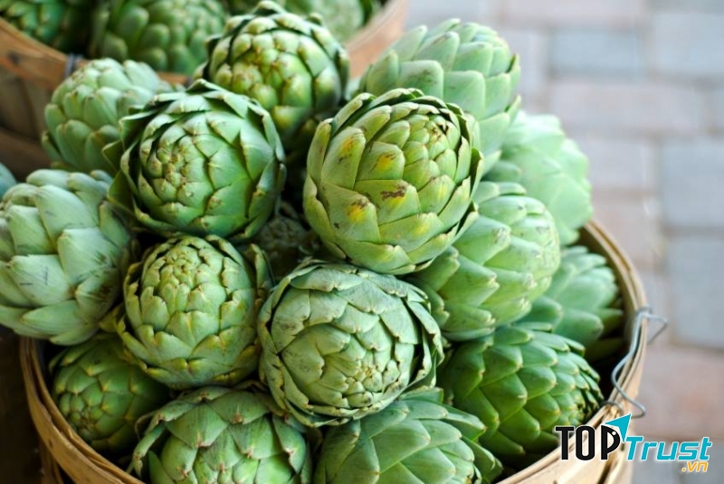 Nước hoa atiso giải khát thơm ngon