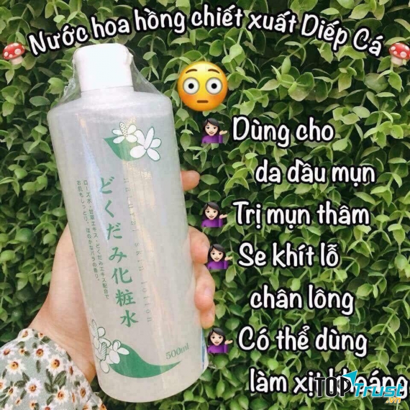 Nước hoa hồng diếp cá DOKUDAMI