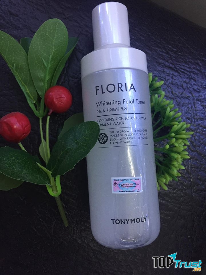 Nước hoa hồng Floria Whitening Petal Toner