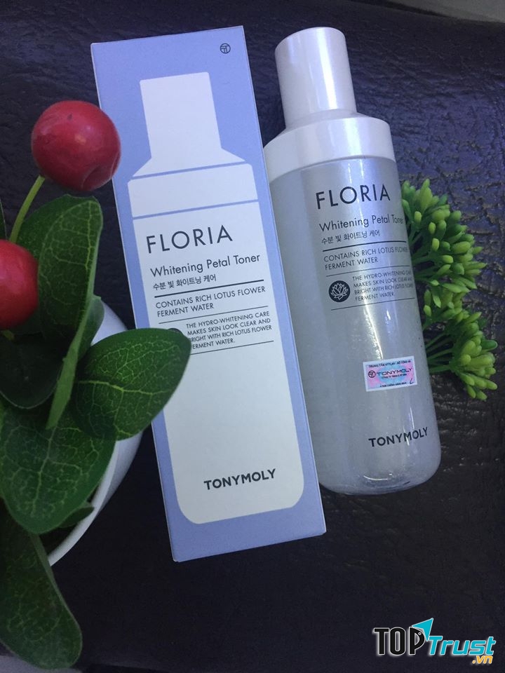 Nước hoa hồng Floria Whitening Petal Toner