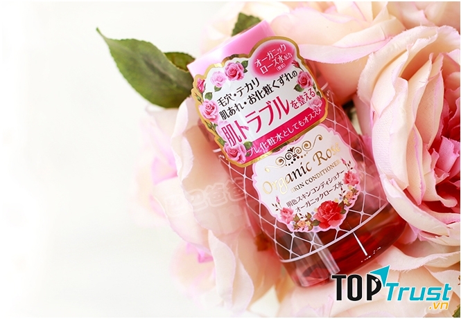 Nước hoa hồng Meishoku organic rose whitening skin conditioner