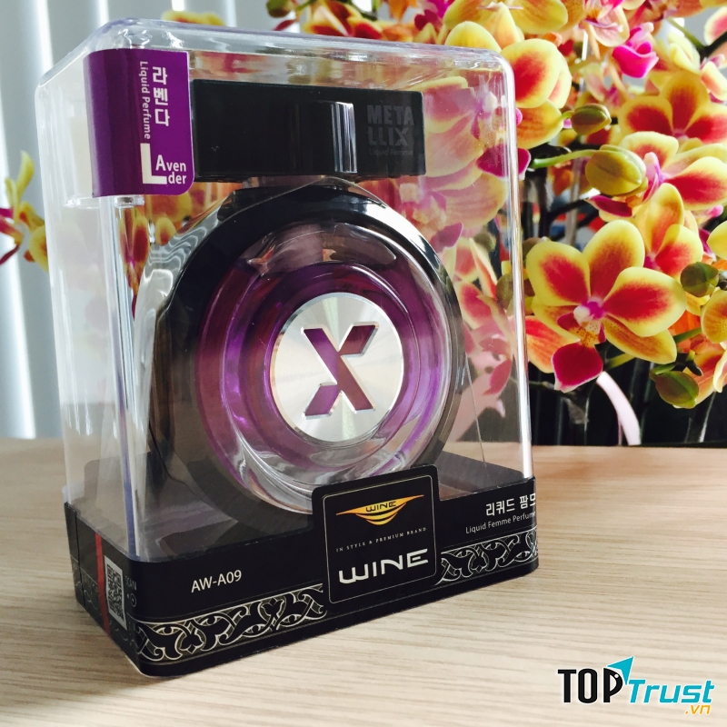 Nước hoa xe hơi Autoban wine-femme-lavender