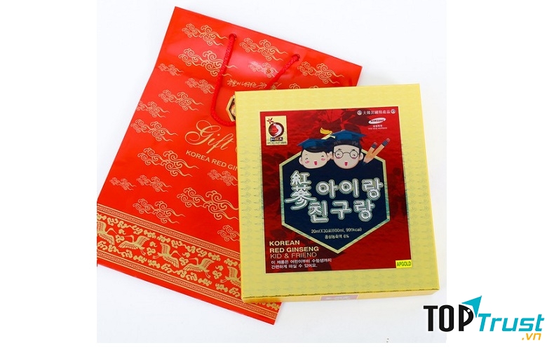 Nước Hồng Sâm Baby Bio Apgold Korean Red Ginseng Kid-Friend