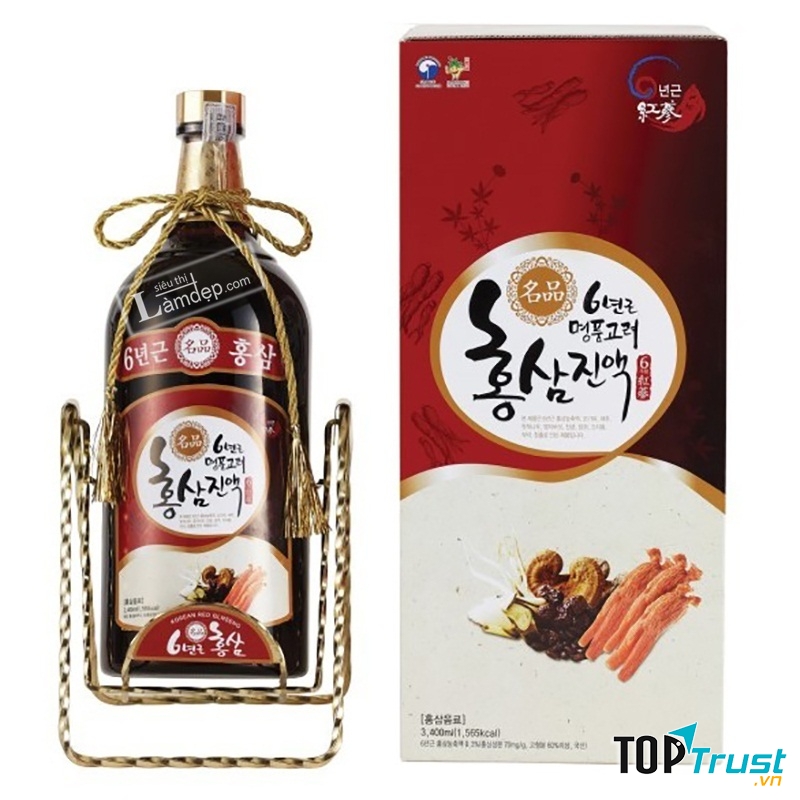 Nước Hồng Sâm Thuốc Bắc Đông Trùng Hanil 3.4l