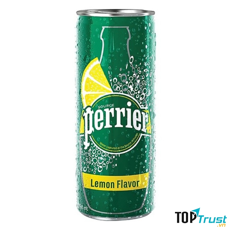 Nước Khoáng Có Gas Hương Chanh Vàng Perrier