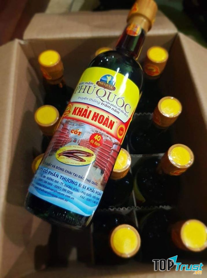 Nước mắm Phú Quốc Khải Hoàn