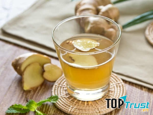 Trà gừng mỗi sáng giúp tinh thần thư thái và lưu thông máu dễ dàng