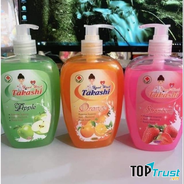 Nước rửa tay Takashi