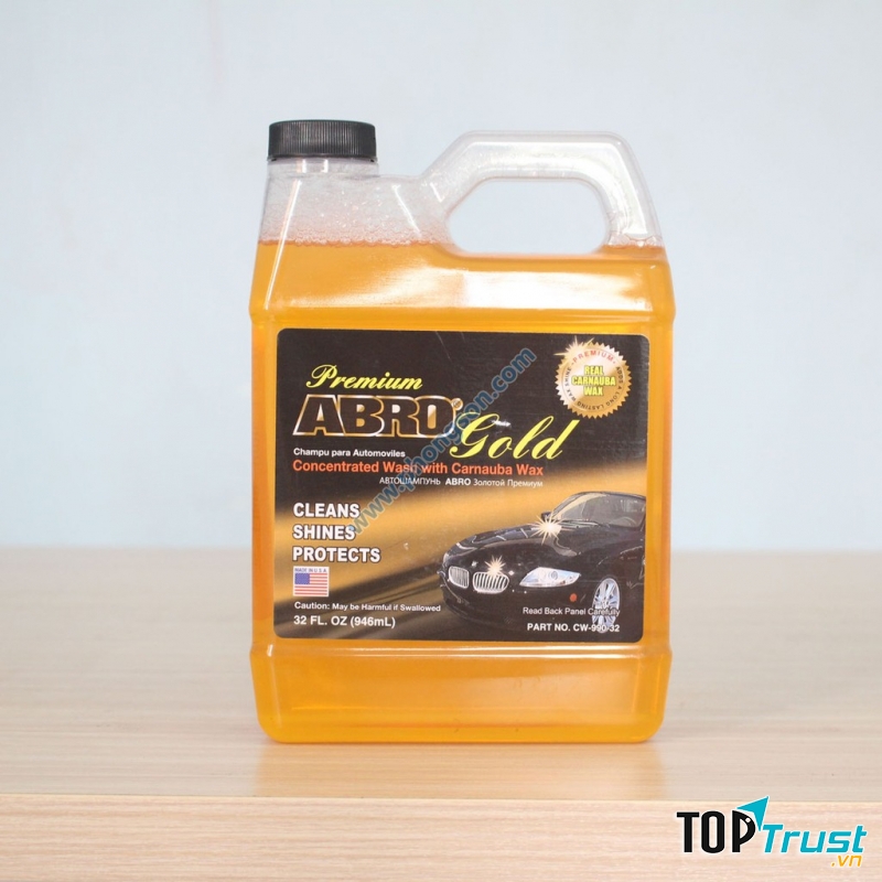 Nước rửa xe Abro Premium Gold Car Wash