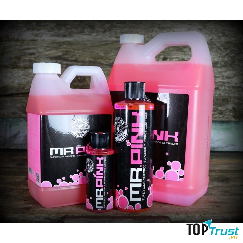 Nước rửa xe đậm đặc Chemical Guys Mr PINK Super Suds Shampoo