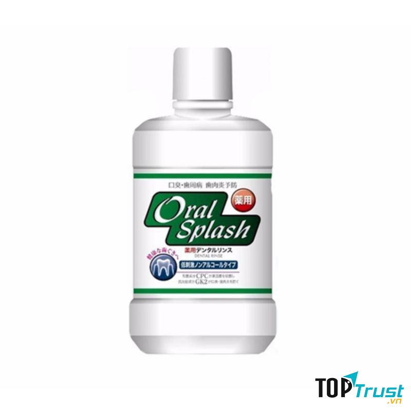Nước súc miệng Bạc hà không cồn Oral Splash 7023