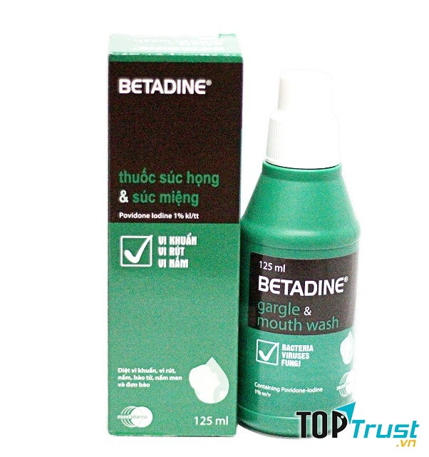 Nước Súc Miệng BETADINE