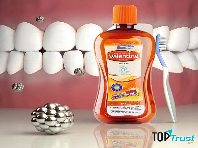 Nước súc miệng Valentine là kết hợp giữa Nano bạc chuẩn Châu Âu và các tinh dầu tự nhiên giúp tiêu diệt và ngăn ngừa vi khuẩn, virus, vi nấm phát triển