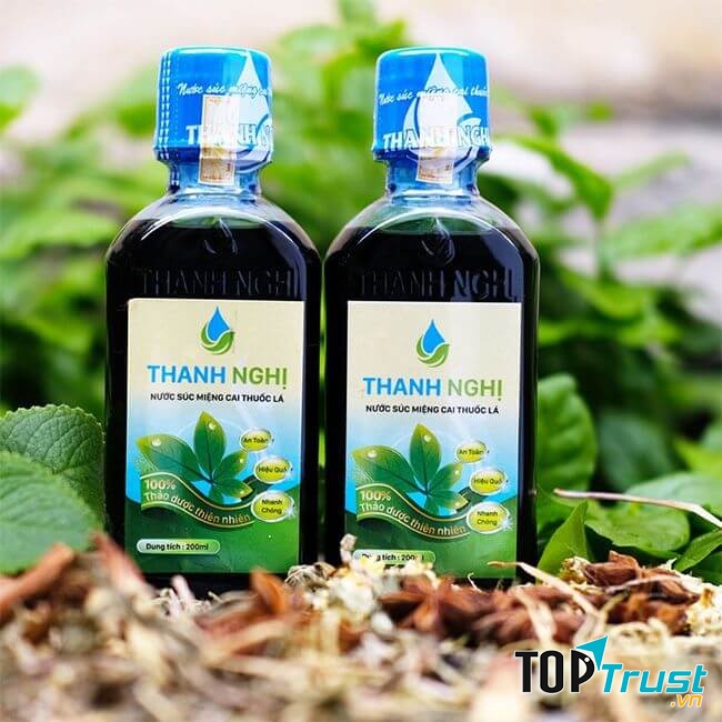 Nước súc miệng Cai thuốc lá Thanh Nghị