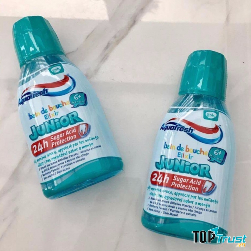 Nước súc miệng trẻ em Aquafresh