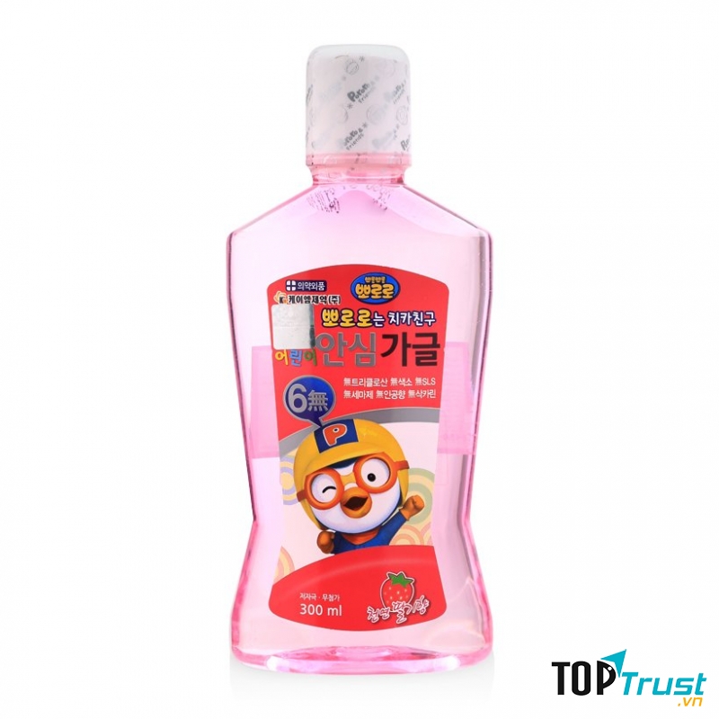 Nước súc miệng Pororo hương dâu