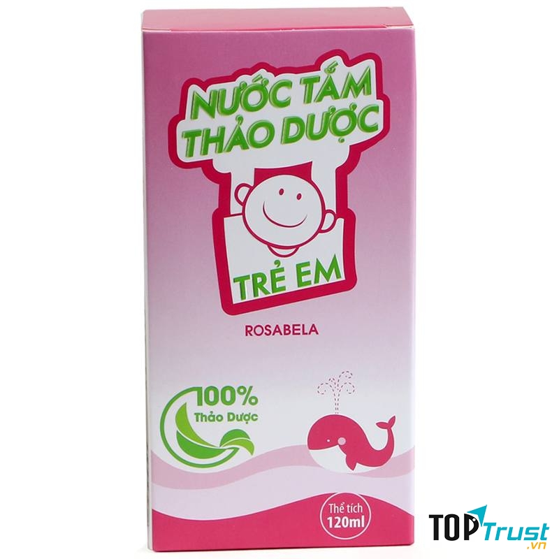 Nước Tắm Thảo Dược Trẻ Em Rosabela - An Toàn Với Làn Da Của Trẻ