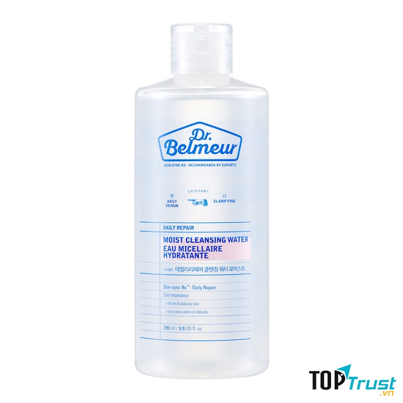 Nước tẩy trang dịu nhẹ Dr.Belmeur Amino Clear Cleansing Water