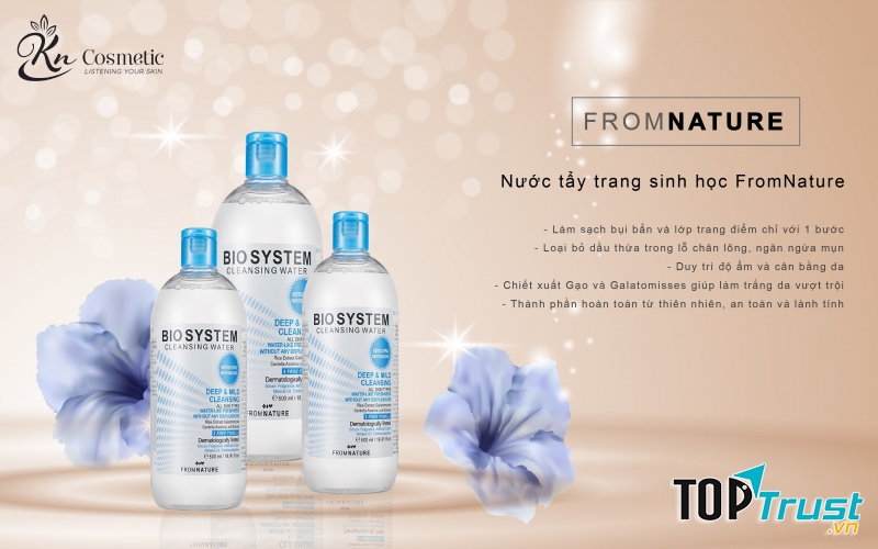 Nước Tẩy Trang From Nature Bio System Cleansing Water
