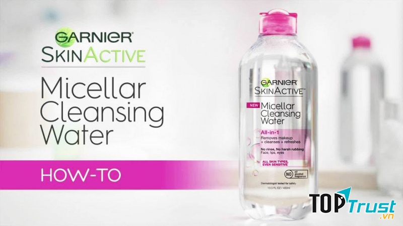 Nước tẩy trang Garnier Skin Active Micellar Cleansing Water