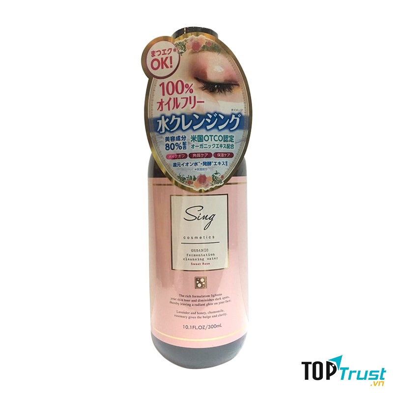 Nước tẩy trang hữu cơ Sing Cosmetics Organic