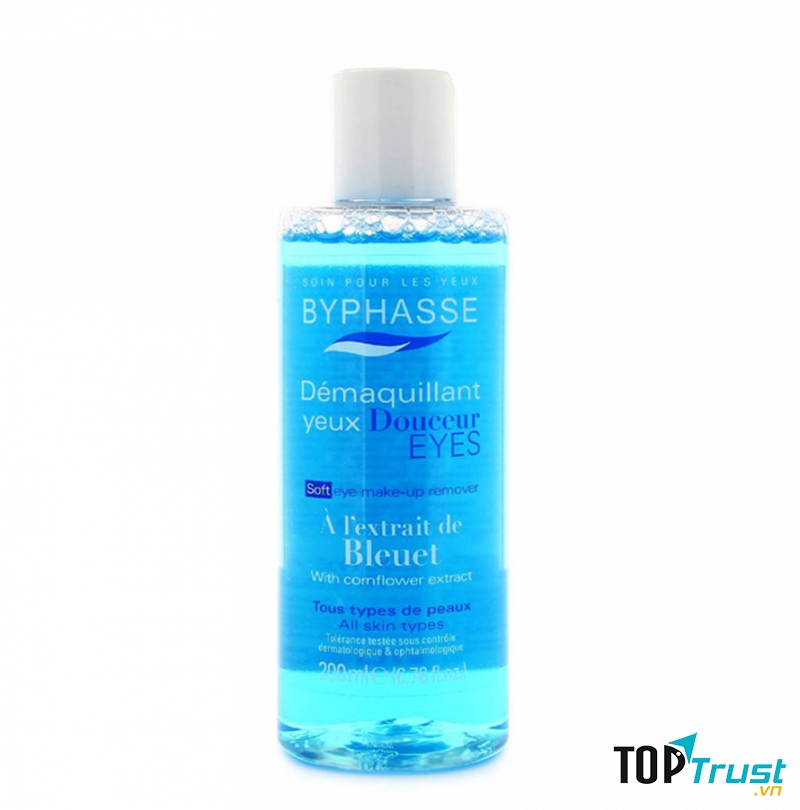 ﻿Nước Tẩy Trang Mắt Môi Byphasse Soft Eye Make-Up Remover: