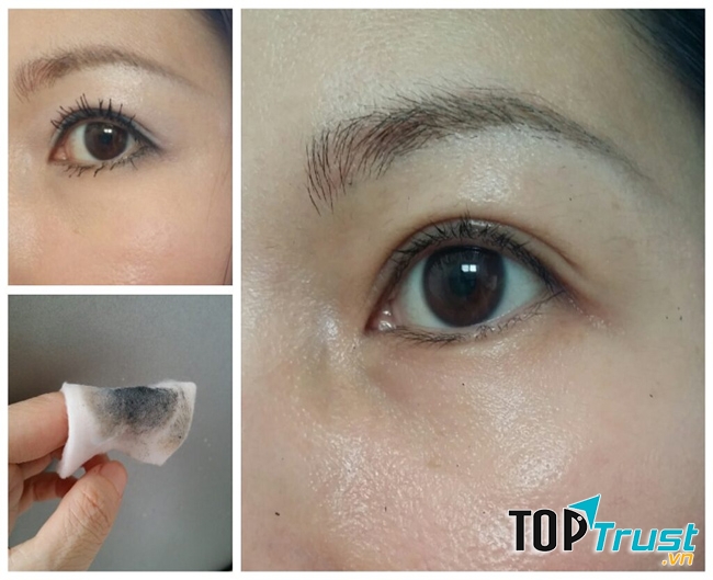 Đây là sản phẩm dành riêng cho vùng da mắt, vô cùng dịu nhẹ và không gây kích ứng, giúp nhẹ nhàng tẩy sạch được những lớp make up cứng đầu mà vẫn đảm bảo an toàn cho da.