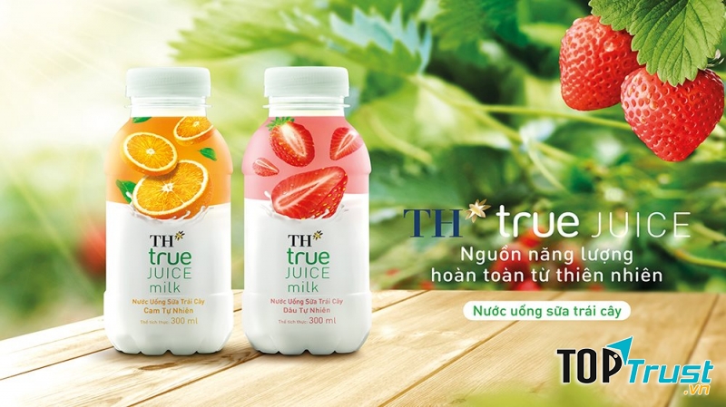 TH true JUICE milk