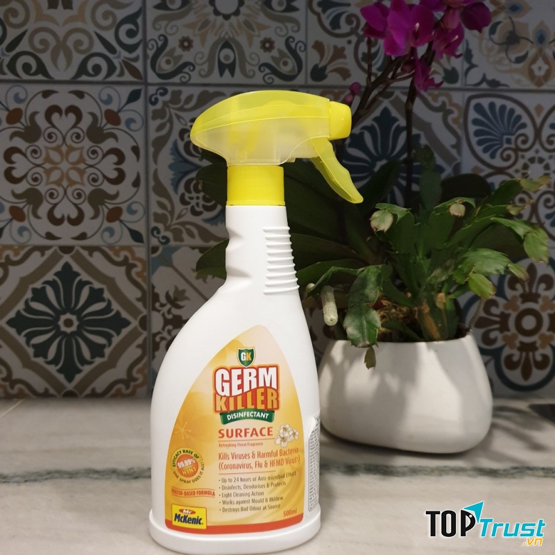 Bình xịt bề mặt diệt khuẩn Mr McKenic