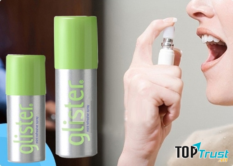 Nước xịt thơm miệng Glister Amway