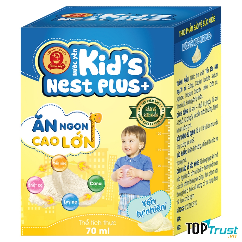 Nước yến Kid’s Nest Plus+