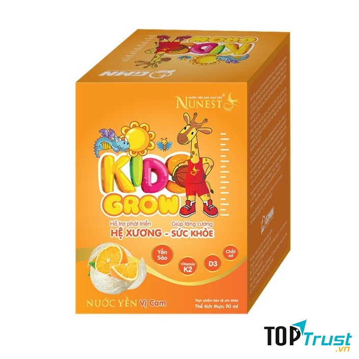 Nước Yến Sào cao cấp Nunest Kid Grow