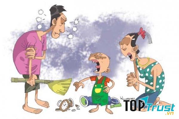 Nuông chiều con thái quá